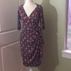 Maggy of London wrap dress.